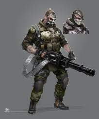 Artstation The Heavy Gunner 2015 Vega Lozano Fantasy Character Design Character Art Concept Art Characters