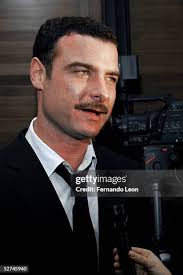 Actor Liev Schreiber answers questions from the TV press during the... News  Photo