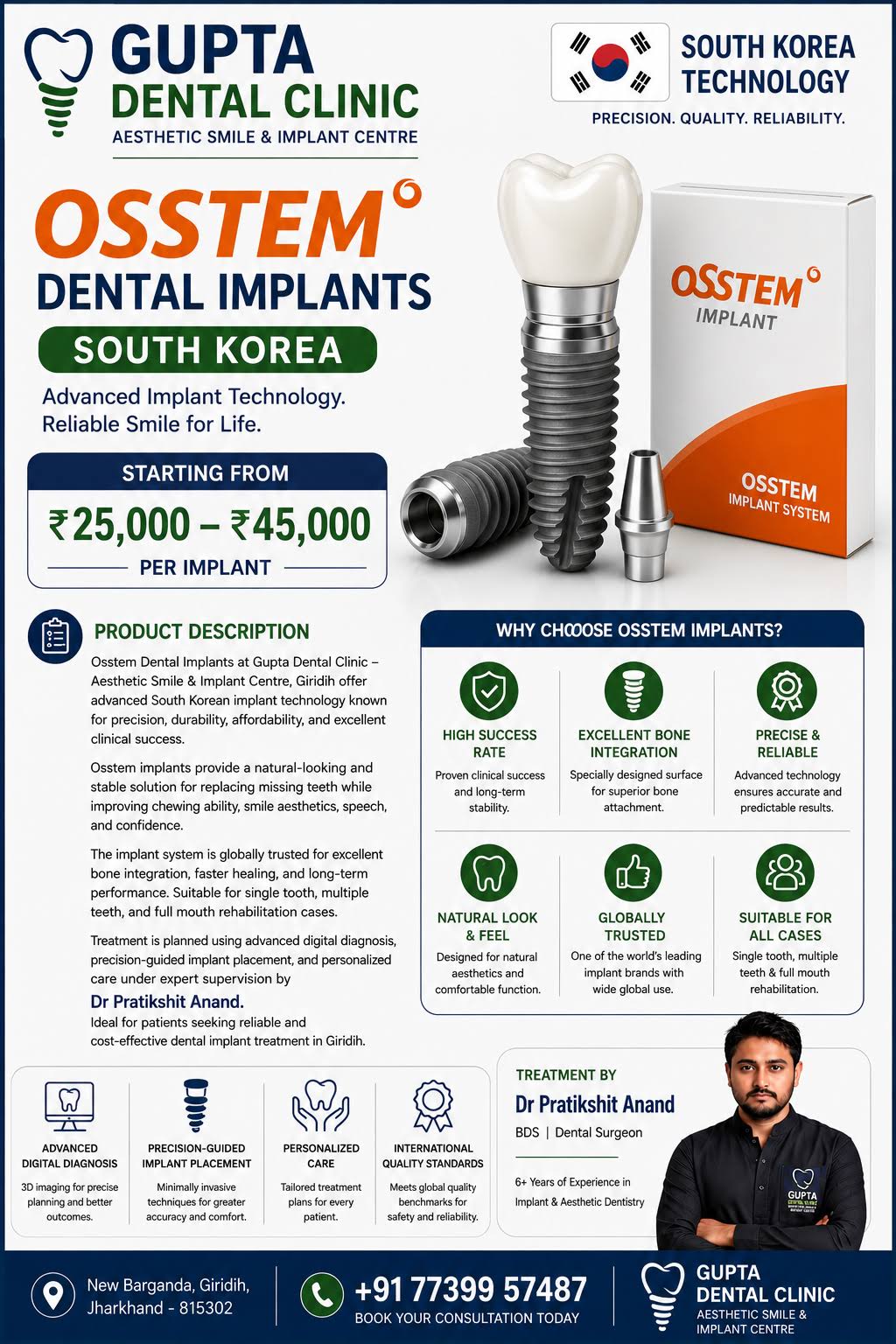 Osstem Dental Implants in Giridih product image