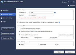 You will see a dropdown menu like below and now click on encrypt with password. Freeware Free Video Drm Protection Add Drm Protection To Video Audio Pictures