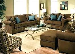 Throw Pillows On Leather Sofa Brown Living Room Decor Brown And Blue Living Room Living Room Decor Pillows