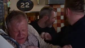 Corrie: Roy gets held hostage in cafe and interrogated about Lauren's  whereabouts