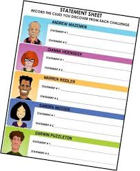 Printable Detective Party Games For Kids Print Out The Challenges Follow Easy Set Up Instructions And Let Ki In 2020 Detective Game Detective Party Kids Party Games
