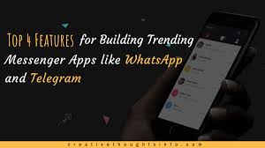We have other alternatives also like whatsapp watusi, whatsapp++, fmwhatsapp if you face any difficulties with gbwhatsapp. Top 4 Features For Building Trending Messenger Apps Like Whatsapp And Telegram Creative Thoughts Informatics