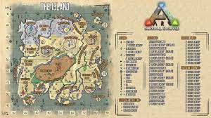 Ark Island Saga: Map Layout by TekWorldz4 -- Fur Affinity [dot] net