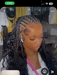 Styles featuring: Fulani braid Sew-in, Ombré Stitch braids & Jayda Wayda  braids 💕 Instagram @maryshairmodel