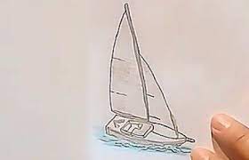 تعلم الرسم للمبتدئين رسم قارب جميل بالرصاص خطوة بخطوة learn to draw make it yourself