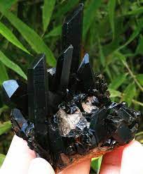 126g Unique Smoky Black Obsidian Quartz Crystal Cluster Rare Etsy Black Obsidian Crystals Obsidian