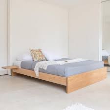 Enkel Platform Wooden Bed Frame No Headboard By Get Laid Etsy In 2020 Affordable Bed Frames Bed Without Headboard Wooden Bed
