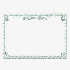 Certificate Border Design Png And Vector Certificate Border Border Design Clip Art