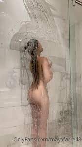 Thereal mayafarrell my morning shower in las vegas my phone caught of near  the end but all you missed was me onlyfans xxx videos