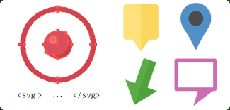 Flat Map Markers Svg Icons Map Marker Cartography Markers