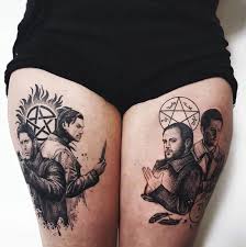 Supernatural Tattoo Ideas Supernatural Tattoo Tattoos Supernatural Anti Possession Tattoo