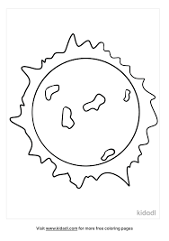 The season also offers the best chance for gathering flattering pictures of my family, and our. Realistic Sun Coloring Pages Free Space Coloring Pages Kidadl