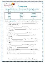 Some of the worksheets displayed are. Preposition Worksheets For Grade 3 Worksheet Library