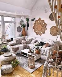 It is unusual and generally unmatched. This Room S Walls Are Much Decorated By The Different Types Of Handmade Circle Macrames Which Are Used As The Symbol Of Bohe Home Decor Bohemian Interior Decor