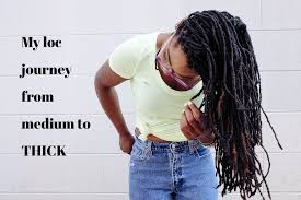 The figures in this chart are based on an average thickness hair. My Loc Journey Medium To Thick