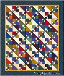 4 Patches On The Diagonal Cilgin Yorganlar Yorgan Dikme Yamali Yorganlar