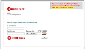 Valid from 1 to 28 october 2018. Security Advisory Ocbc Online Banking Ocbc Singapore