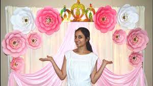 Maybe you would like to learn more about one of these? Princess Theme Birthday Party Decoration Birthday Decoration Ideas At Home Youtube