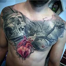 And for men who are looking for chest tattoo inspiration, our long list of 144 will be more than enough to inspire you and make the ladies go crazy! 40 3d Heart Tattoo Ideas For Men Three Dimensional Designs