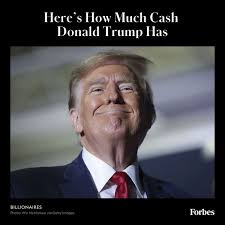 Cash, as the old saying goes, is king, but how much of it does Donald Trump  really have? That's the $540 million question. Staring down at least that  sum in legal penalties,