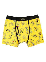 Pokemon Pikachu Boxer Briefs Boxer Briefs Pikachu Guys And Girls