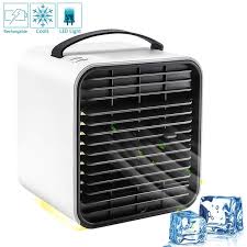 Noma sacc portable air conditioner offers 3 modes: Amgra Humidifier Portable Air Conditioner Fan Mini Personal Evaporative Air Cooler Small Desktop Cooling Fan Super Quiet Personal Table Fan Mini Evaporative Air Circulator Cooler Walmart Com Walmart Com