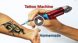 How to make a homemade tattoo. Experienced Make Tattoo Machine 2020