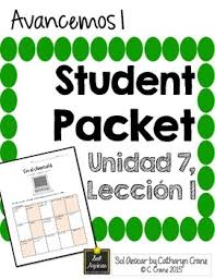 Avancemos 1 U7l1 Student Handouts And Notes La Tecnologia Vocab Handouts Student