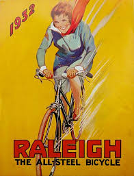 Raleigh Bicycle Poster 1932 Bike Poster Cycling Posters Raleigh Bicycle