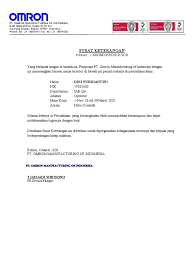 Enhance our business in aiming for harmony between energy and the environment and contribute to the sustainable development of a society as an integrated engineering & manufacturing company through the use of our collective wisdom and painstakingly developed. Gaji Pt Omron Cara Golden