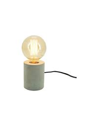 Découvrez notre assortiment des pieds de table. Lampe De Table Ronde Grise Lucia