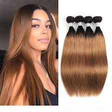The diversity of the ombre hair trend can be seen in the runways and every fashion magazine! 8a Brazilian Straight Hair Ombre Dark Blonde Hair Weave Bundles Color 1b 30 3 4 Bundles 10 24 Inch 100 Remy Human Hair Extensions Brazilian Hair Weave Wholesale Brazilian Weave From Shihao45 16 7 Dhgate Com