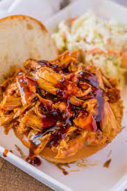 How do you cook bbq chicken in crock pot? Bbq Pulled Chicken Dinner Then Dessert
