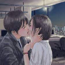 couple illustration anime couple kiss cute couple art cute couple drawings