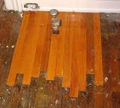 Patching Hardwood Ruined By A Leaky Radiator Hardwood Floor Repair Diy Flooring Diy Hardwood Floors