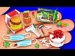 12 Simple Diy Miniature Realistic Things For Dollhouse Barbie Youtube Doll Diy Crafts Barbie Miniatures Barbie Diy