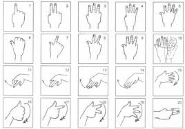 Sign Language Numbers 1 20 Printable Cvc Flashcards Dokadok