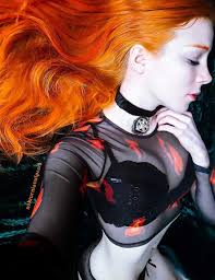 Red haired goth party girl. Goth Fairy On Tumblr