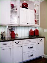 fabulous black red kitchen accessories