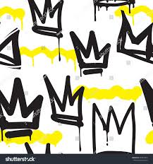Black And White Graffiti Vector Vector Tags Seamless Pattern Fashion Black And White Graffiti Hand Drawing Design Texture In H Black And White Graffiti Hand Drawing Designs Seamless Patterns