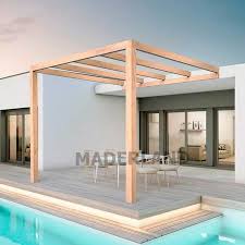 Pergola madera techada 4x3m agres from hortum.es. Las 6 Mejores Pergolas De Madera Para 2021