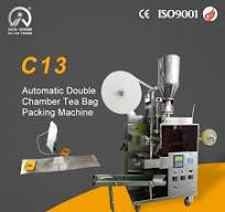 Automatic Indonesia Green Tea Packing Machine Double Chamber Tea Bag