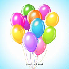 Download Free Colorful Set Of Birthday Balloons Svg Dxf Eps Png Download Free Svg Cut Files