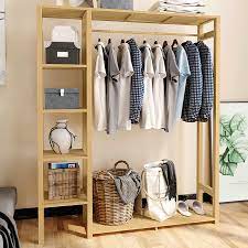 Shop for wooden clothes drying rack online at target. Modern Simple Hanger Wardrobe Floor Type Coat Rack Bedroom Solid Wood Storage Rack Shelf Shelf New Shelf Type Aliexpress