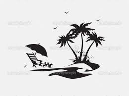 Beach Chair Silhouette Silhouette Clip Art Beach Chairs