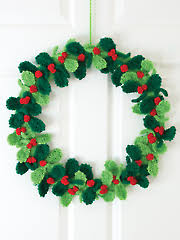 With the knitting patterns you can easily knit many different garments or accessories yourself. Knit And Crochet Now Seasonal Wreaths Annie S Creative Studio