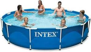 Pool Intex Metal Frame 366x76cm Ohne Pumpe 28210np Schneller Versand Hohe Kundenzufriedenheit Mehr Campingw In 2020 Coole Pools Intex Schwimmbad Oberirdische Pools