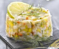 Le Mariage Entre La Mangue Et Les Fruits De Mer Est Bien Connu Et Excellent Essayez Notre Recette De Saint Tartare De Saint Jacques Recette De Tartare Tartare